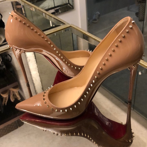 Christian Louboutin Shoes - Christian Louboutin 💯Anjalina 100 Patent Heels